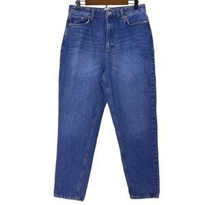 Urban Outfitters BDG Mom High Rise Tapered Jeans Size 32 Medium Wash